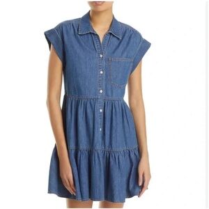 NWT Veronica Beard Trisha Denim Dress, Size M! Hard to find, perfect for summer!